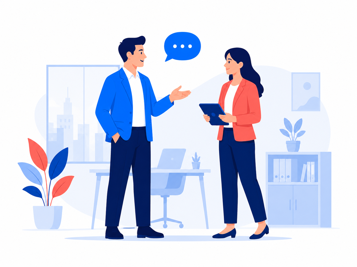Illustration representing the Sales & Communication Excellence program